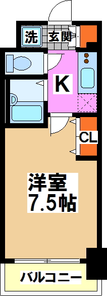 レジディア幡ヶ谷 間取り