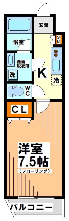 東京都世田谷区大原１丁目 間取り