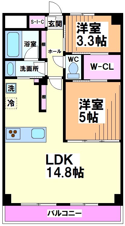 le Sud α（ラ　スイッド　アルファ） 間取り
