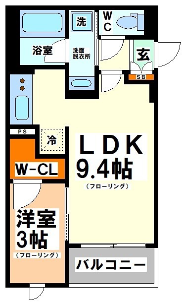 東京都渋谷区西原２丁目 間取り
