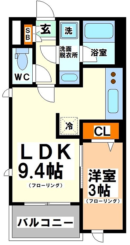 東京都渋谷区西原２丁目 間取り