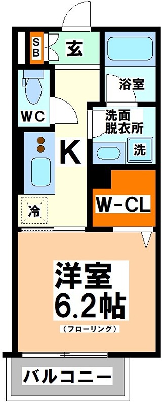 東京都渋谷区西原２丁目 間取り
