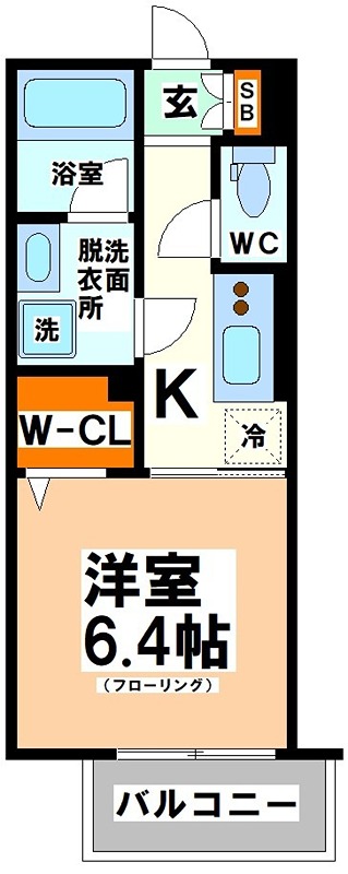 東京都渋谷区西原２丁目 間取り