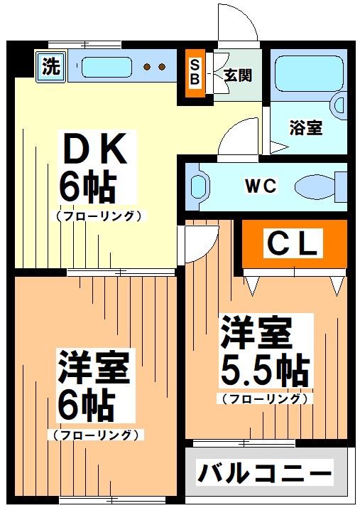 アライハイツ 間取り