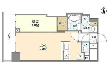 東京都杉並区下高井戸４丁目 間取り