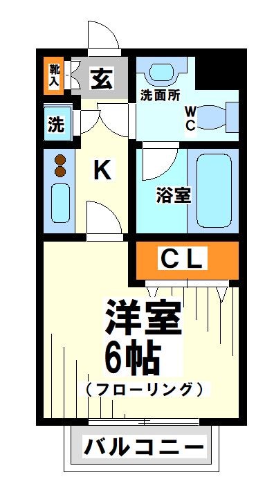 東京都杉並区和田３丁目 間取り