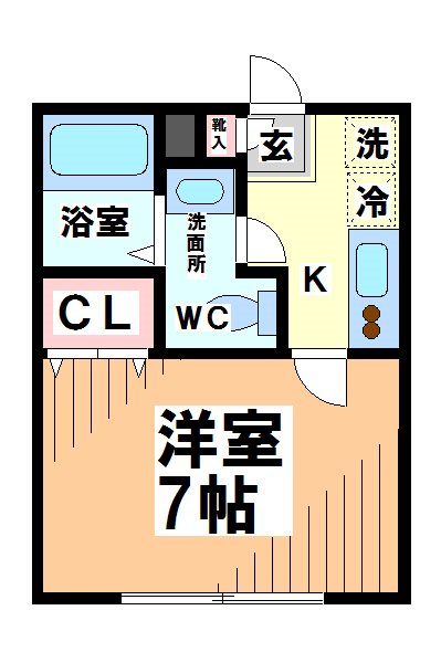 東京都世田谷区松原４丁目 間取り