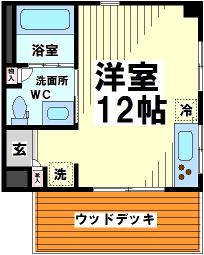 東京都杉並区永福２丁目 間取り