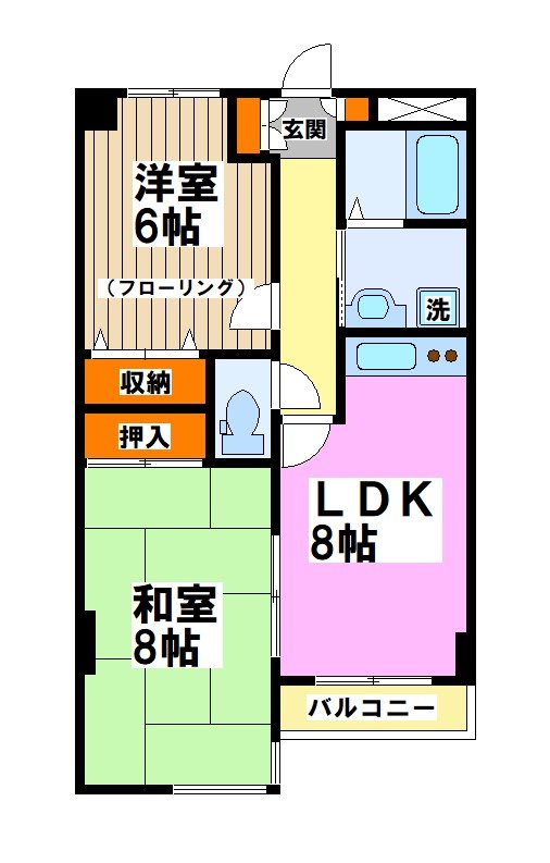 東京都武蔵野市関前３丁目 間取り