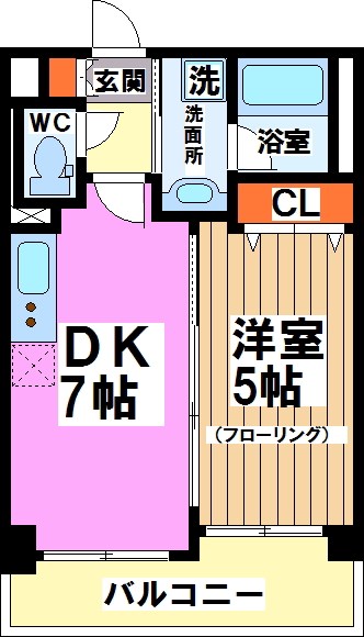 ルクレ初台 間取り