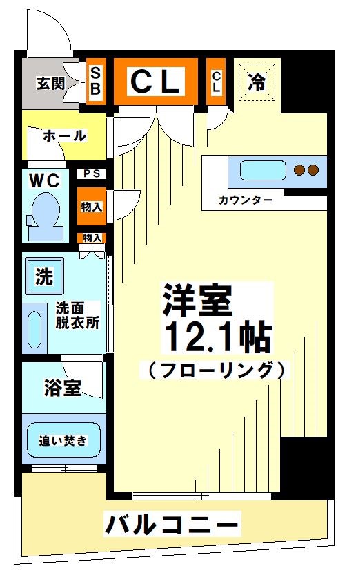 パークキューブ笹塚  間取り