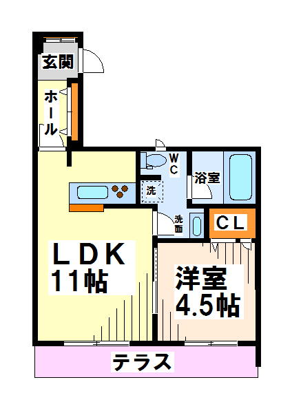 東京都世田谷区上北沢１丁目 間取り
