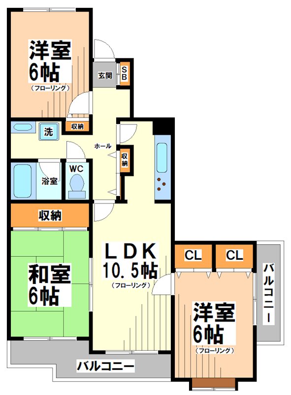 東京都杉並区方南１丁目 間取り