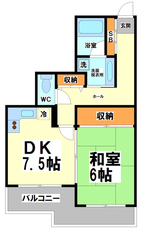 東京都杉並区方南１丁目 間取り