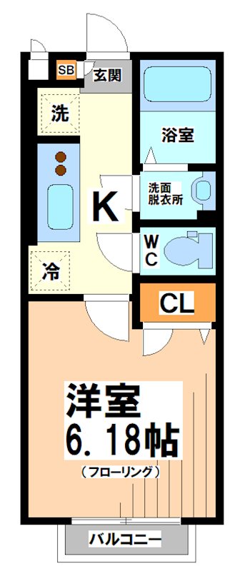 東京都世田谷区赤堤５丁目 間取り