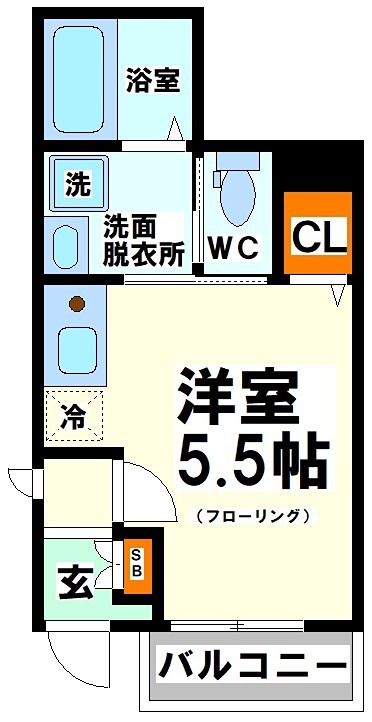 Dear Paddy (ディアパディ) 間取り
