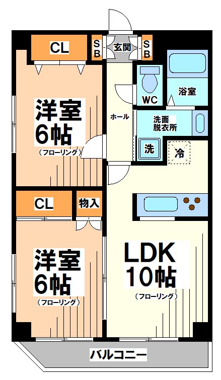 東京都杉並区松ノ木１丁目 間取り