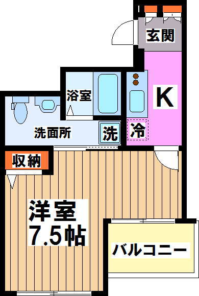 東京都杉並区方南１丁目 間取り