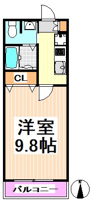 東京都世田谷区大原１丁目 間取り