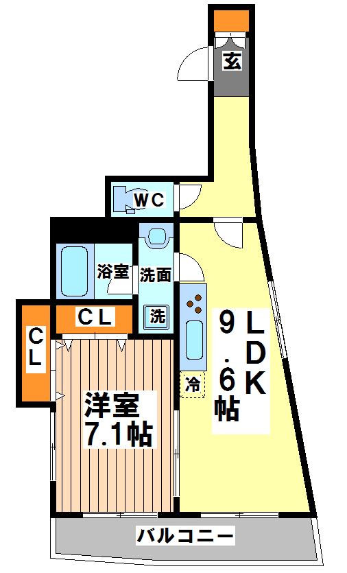 東京都杉並区方南２丁目 間取り