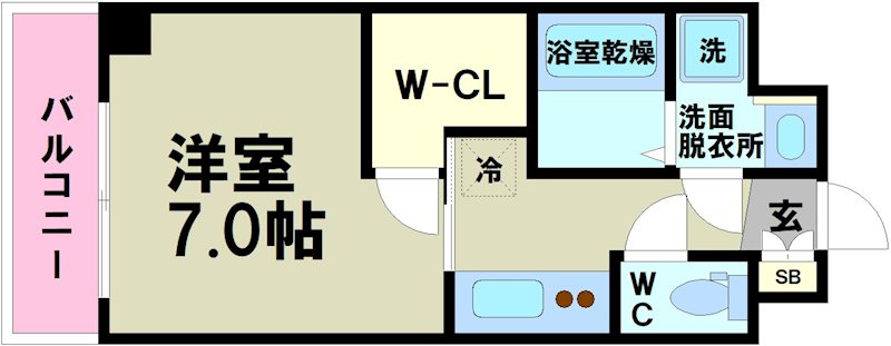 東京都杉並区上高井戸３丁目 間取り