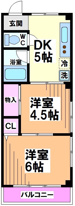 東京都世田谷区羽根木２丁目 間取り