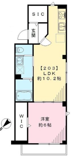 東京都杉並区和泉３丁目 間取り