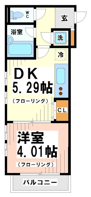 東京都杉並区永福１丁目 間取り
