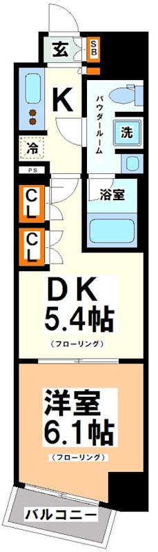 東京都渋谷区笹塚２丁目 間取り