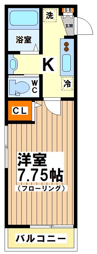 東京都中野区南台２丁目 間取り
