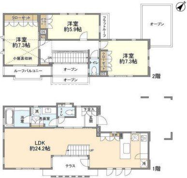 東京都世田谷区桜上水３丁目 間取り