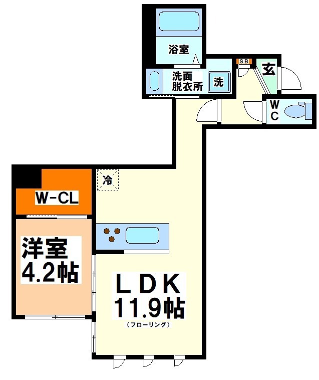 ソレイユ大原 間取り