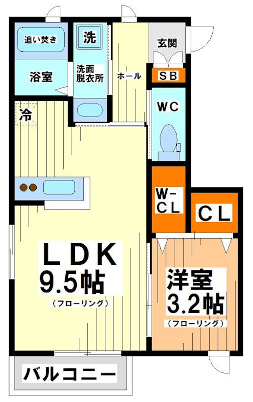 東京都世田谷区羽根木２丁目 間取り