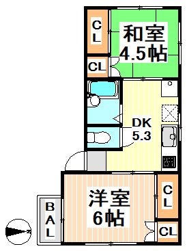 東京都世田谷区代田４丁目 間取り