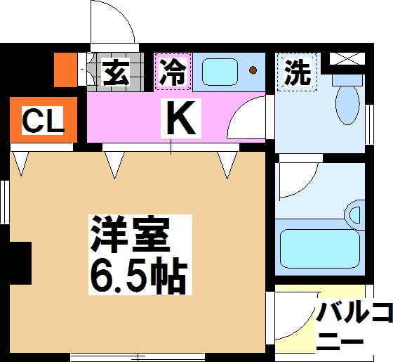 東京都渋谷区本町６丁目 間取り