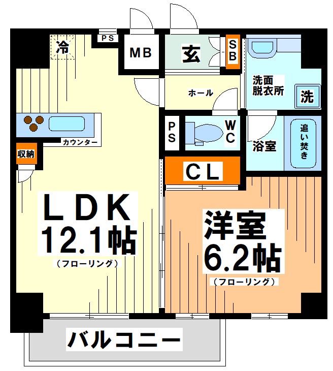 東京都中野区南台５丁目 間取り