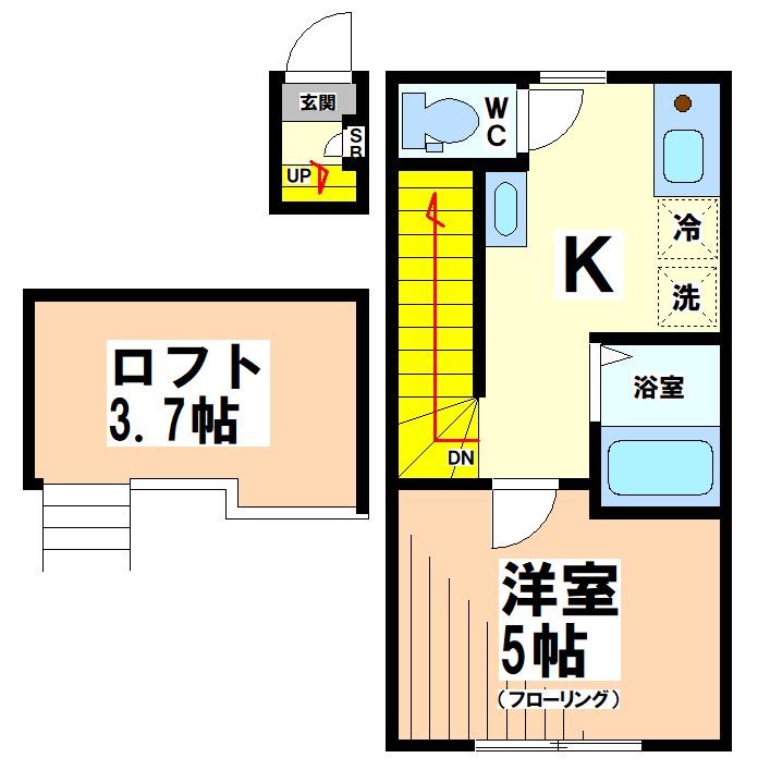 東京都杉並区成田西２丁目 間取り