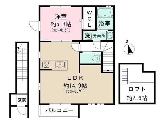 東京都杉並区高井戸東２丁目 間取り