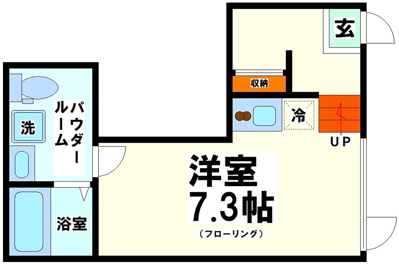 東京都渋谷区西原１丁目 間取り