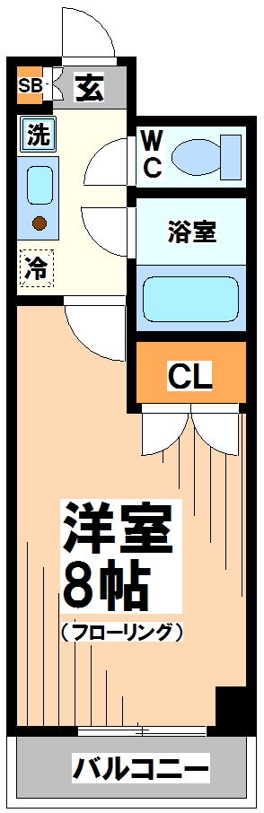 東京都杉並区永福４丁目 間取り