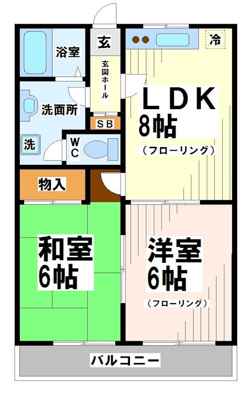 東京都杉並区成田西１丁目 間取り
