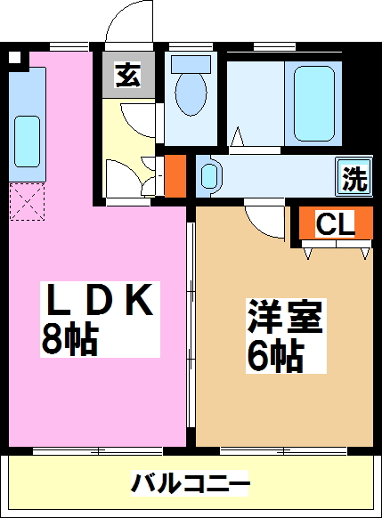 東京都渋谷区本町１丁目 間取り