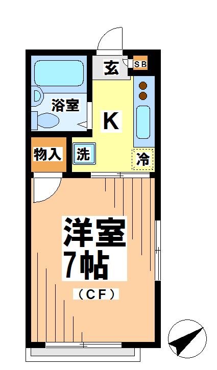 東京都杉並区下高井戸１丁目 間取り