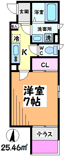 東京都世田谷区代田４丁目 間取り