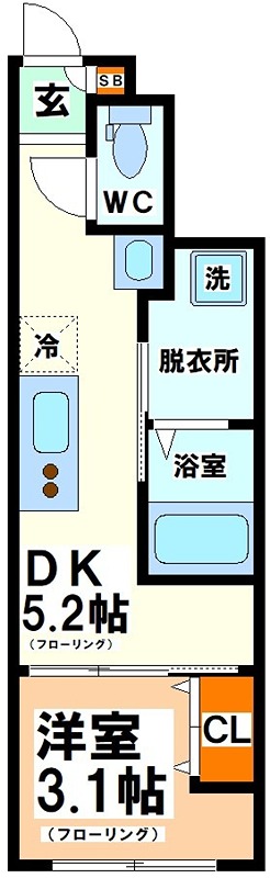 東京都杉並区和泉１丁目 間取り