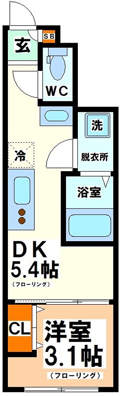 東京都杉並区和泉１丁目 間取り