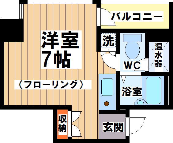 東京都渋谷区幡ヶ谷１丁目 間取り