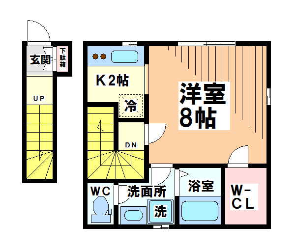 東京都杉並区永福２丁目 間取り