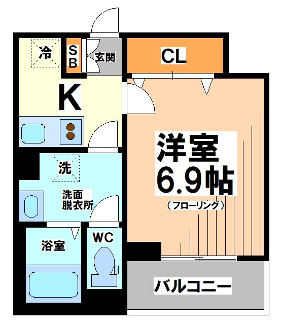 東京都世田谷区大原１丁目 間取り