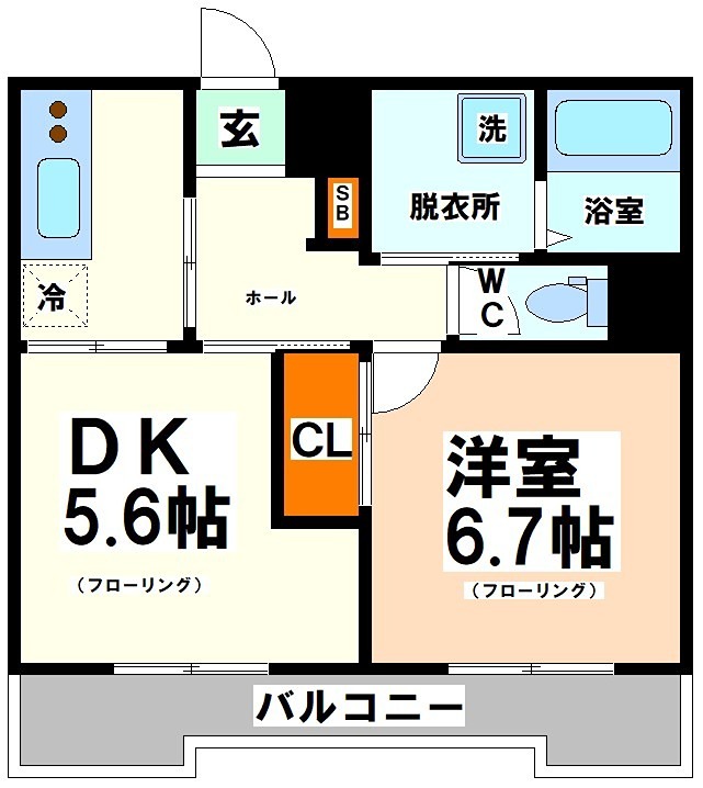 東京都中野区弥生町４丁目 間取り